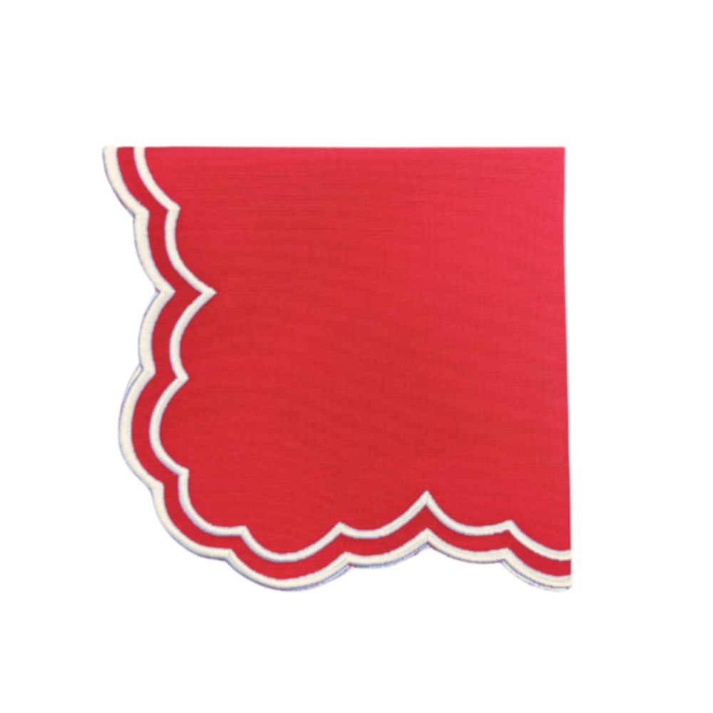 Bettina Napkins, Red, Set of 4