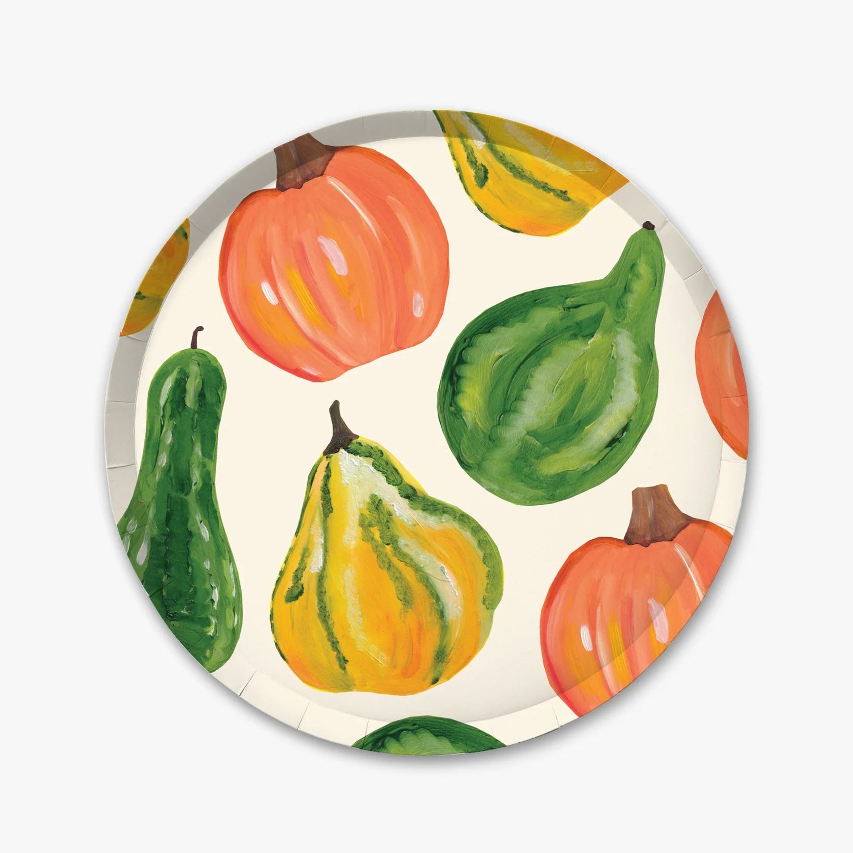 Oh My Gourd Dinner Plate Set, Squash