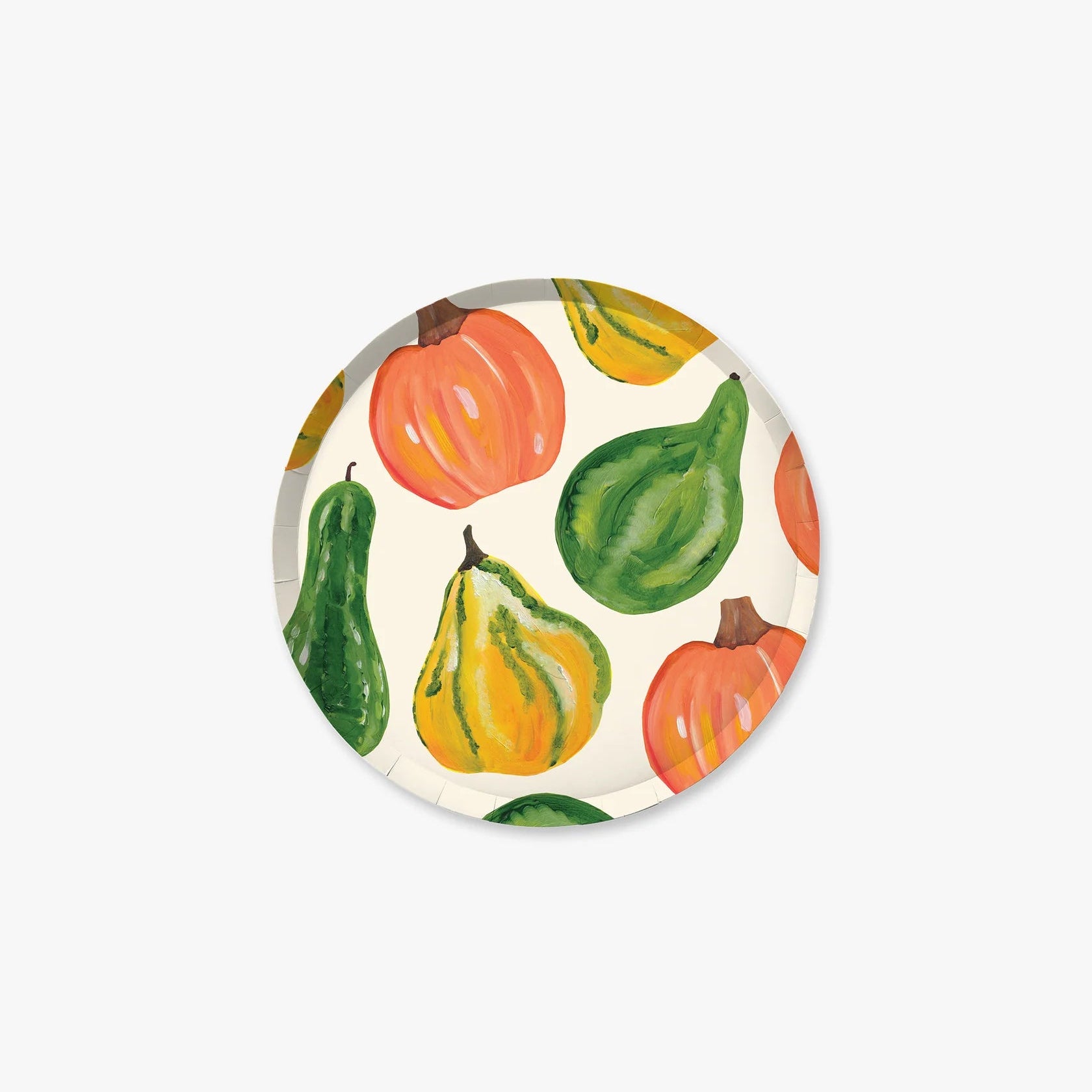 Oh My Gourd Hors d'Oevres Plate Set, Squash