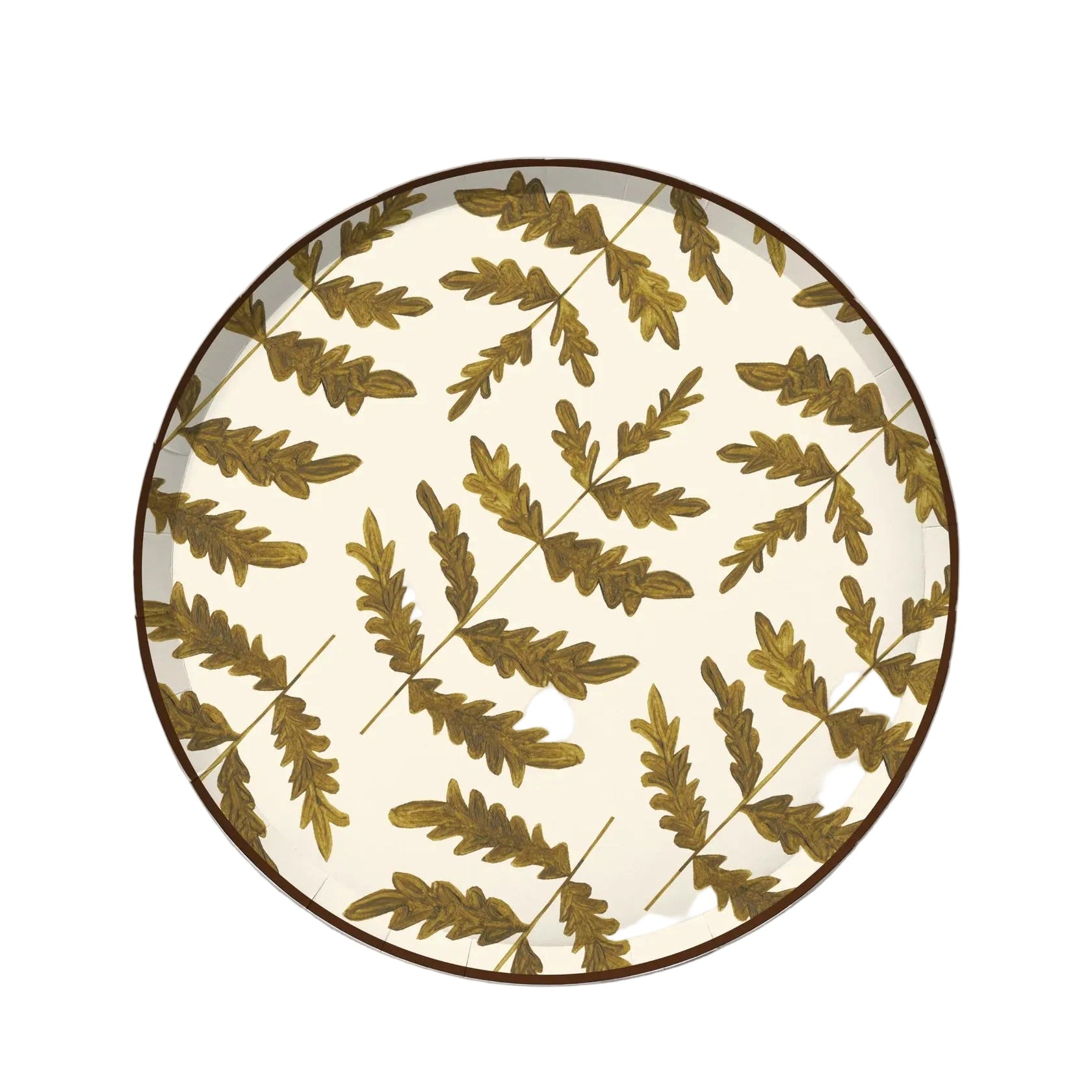 Woodland Dinner Paper Plate Set, Autumn Oak