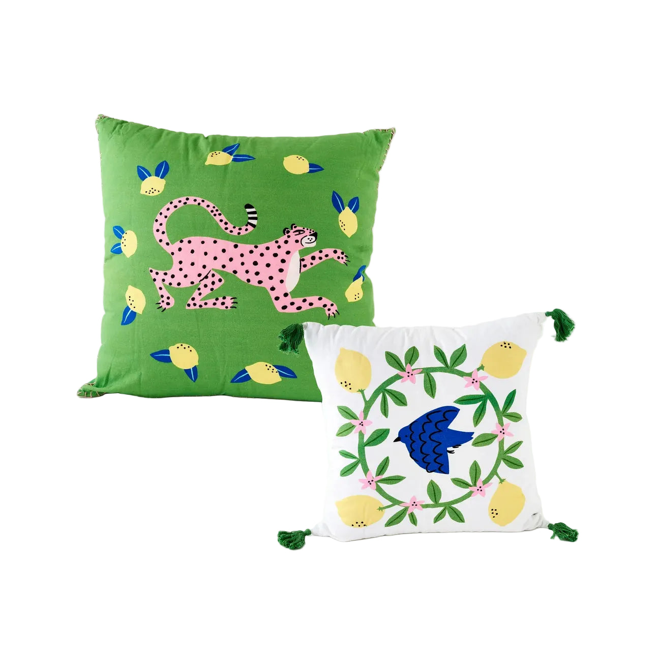 Citrus Safari Throw Pillow Set
