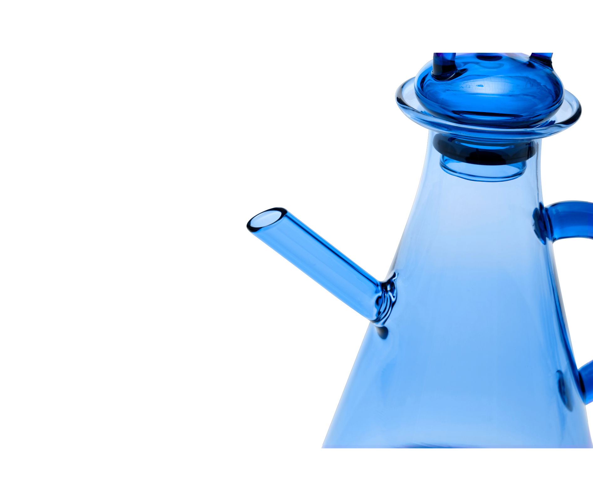 Spout Olive Oil Cruet, Blueberry