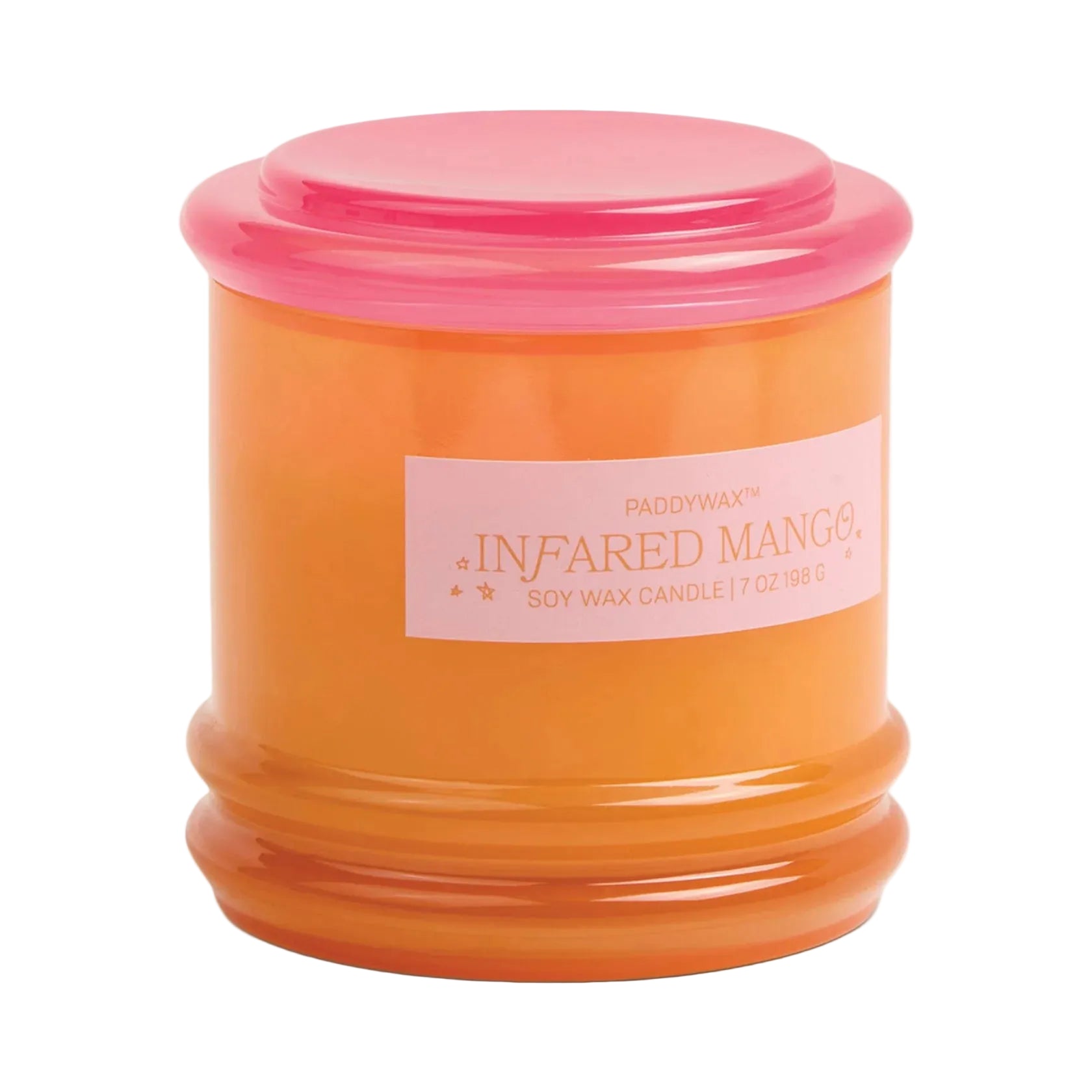 Paddywax Infrared Mango Stack Candle