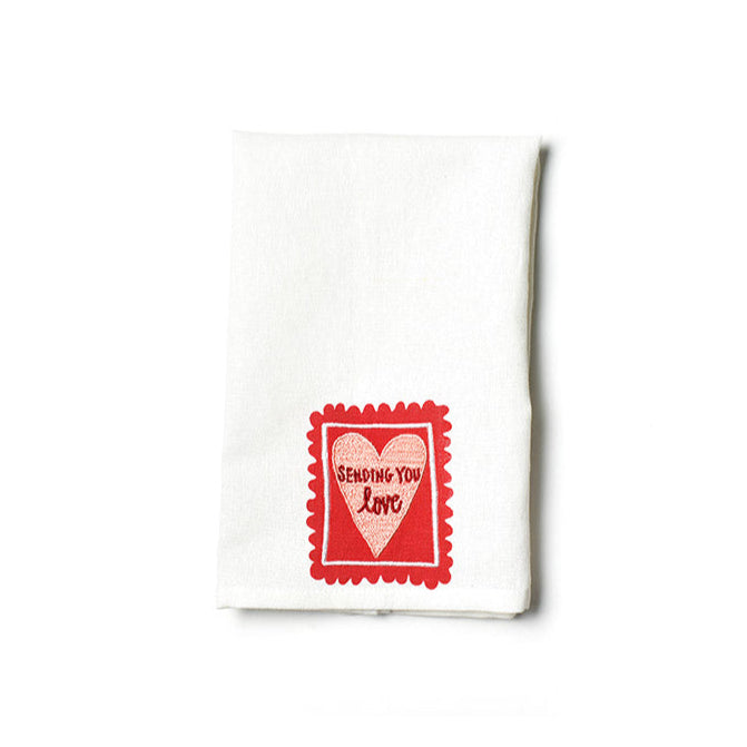 Stamp of Love Small Hand Towel