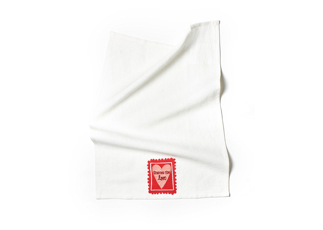 Stamp of Love Small Hand Towel