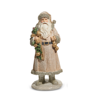 Santa with Garland