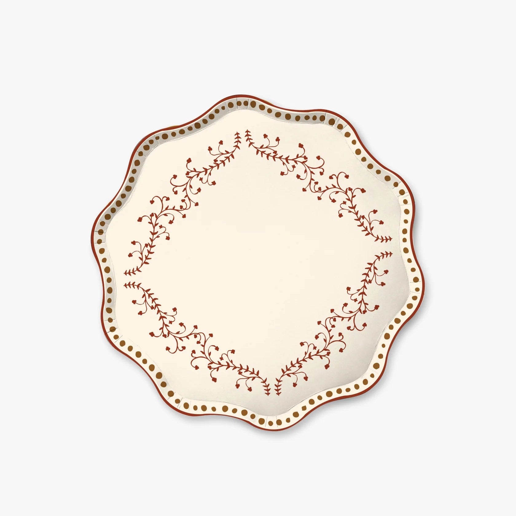 Briar Dessert Plate Set, Alabaster