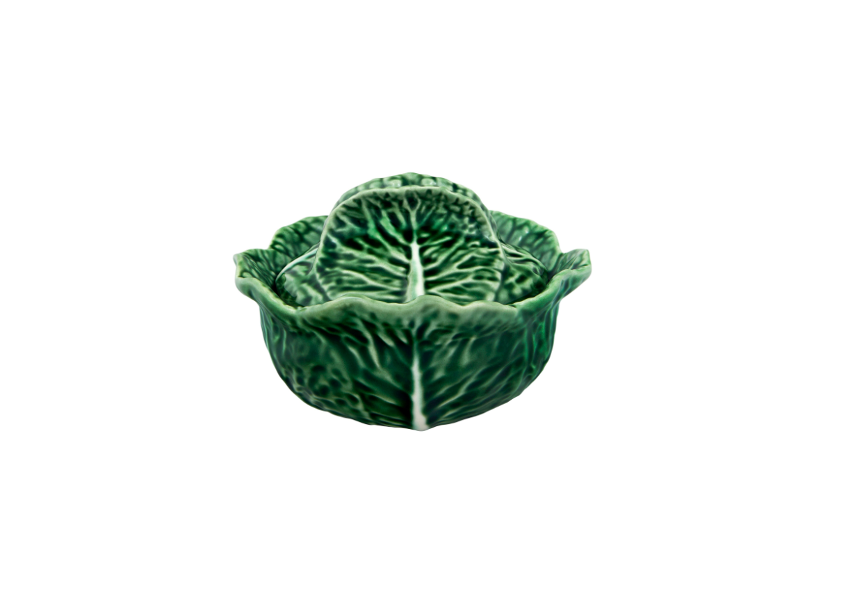 Cabbage Tureen 13 Oz Green