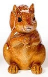 Teeny Tiny Woodland Squirrel Figures, Multi Options