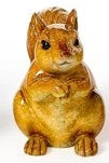 Teeny Tiny Woodland Squirrel Figures, Multi Options