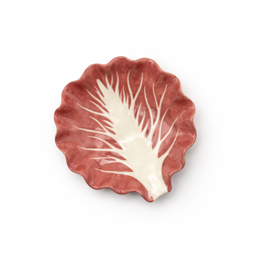 Minnie-Mae Handmade Small Cabbage Dish, Pink