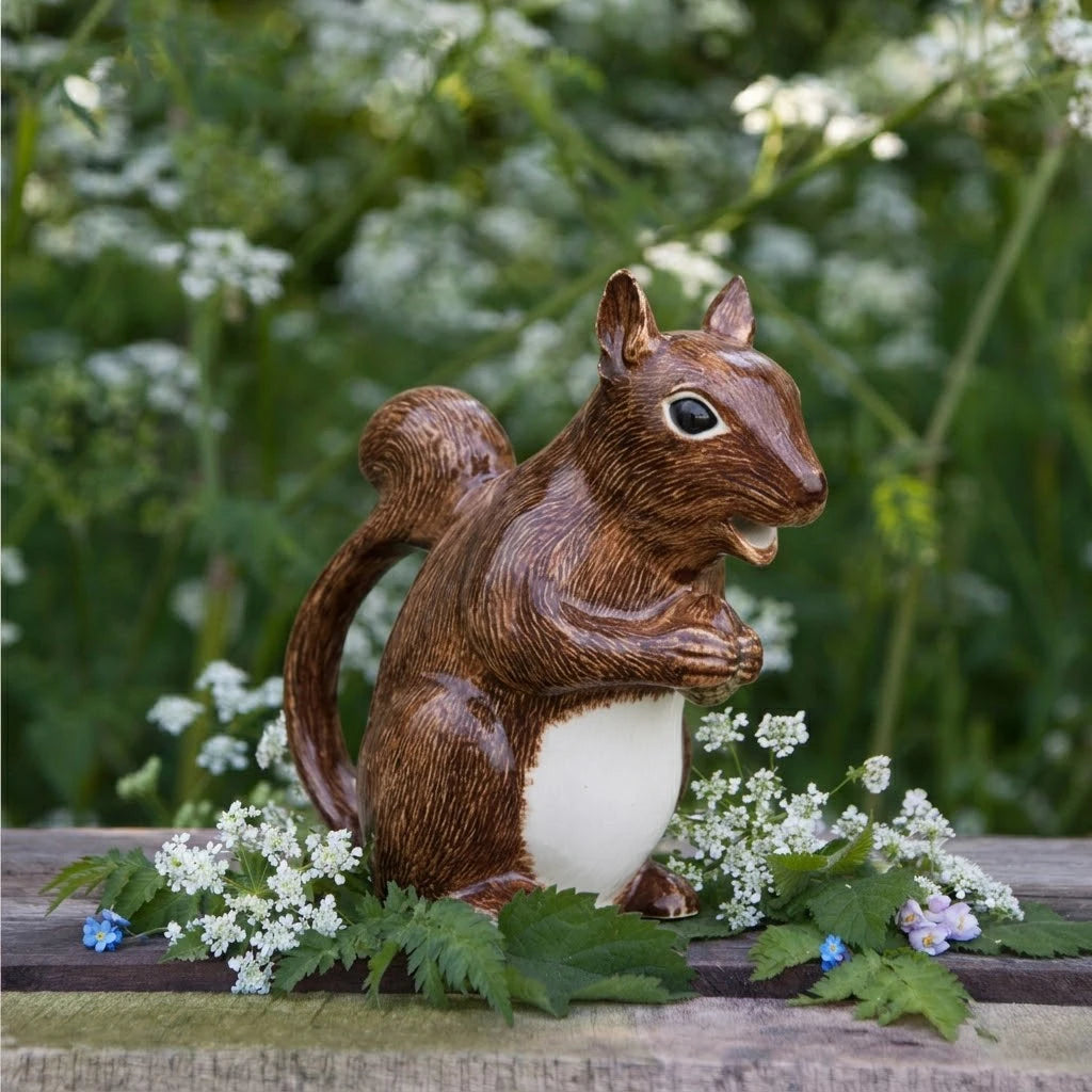 Quail Ceramics Squirrel Jug