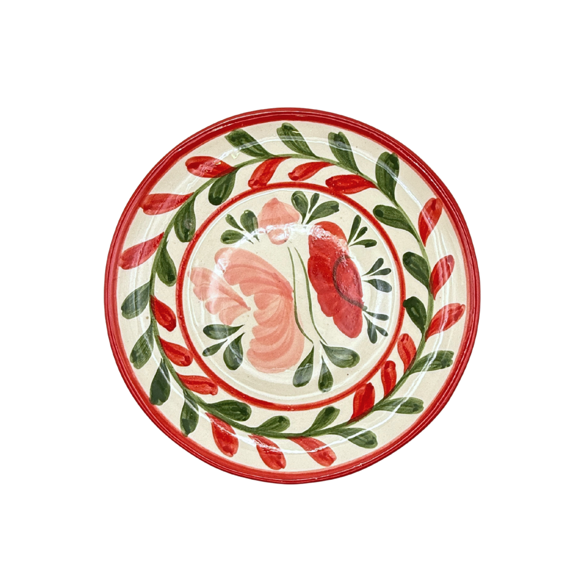 Amapola Navidad Salad Plate