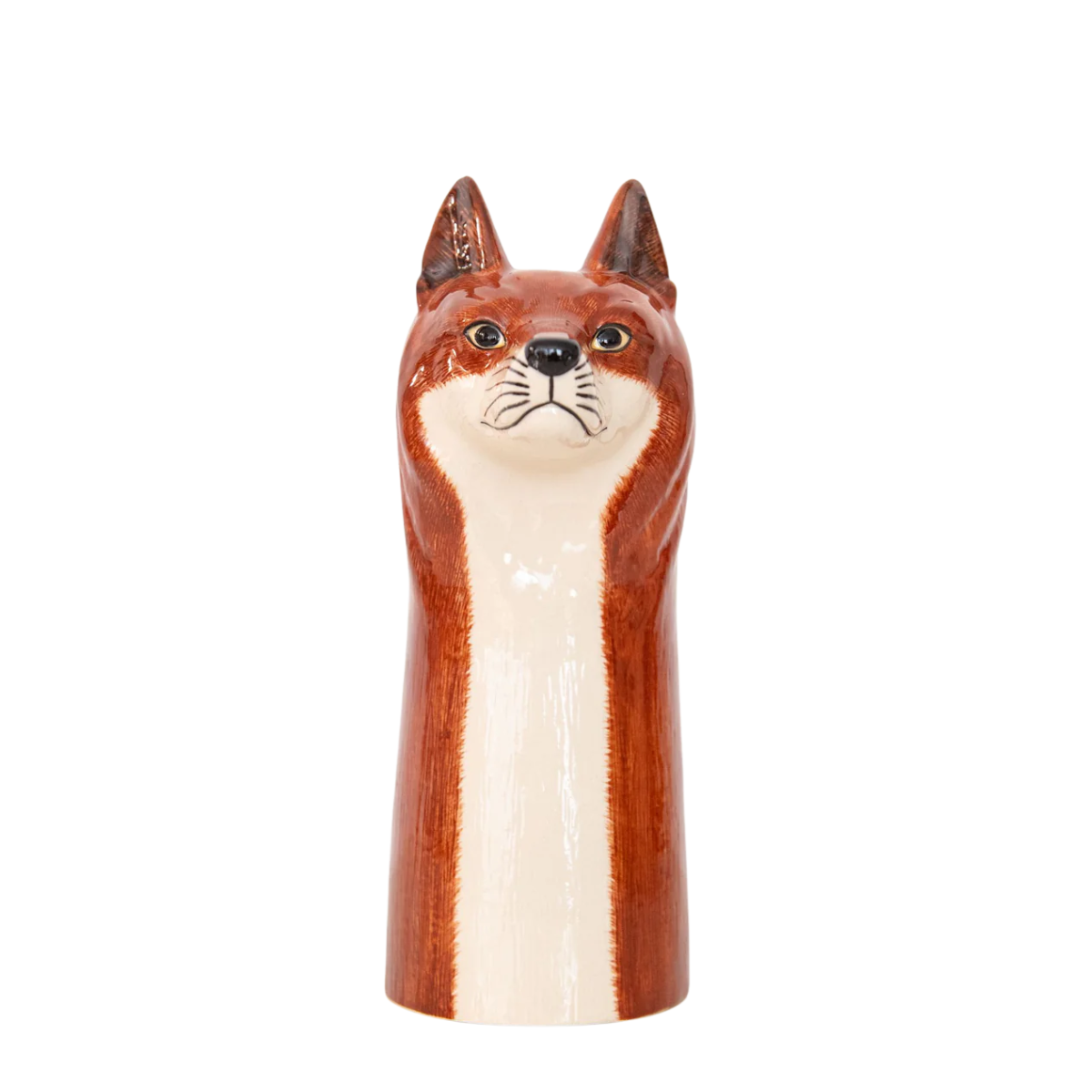 Quail Ceramics Fox Flower Vase