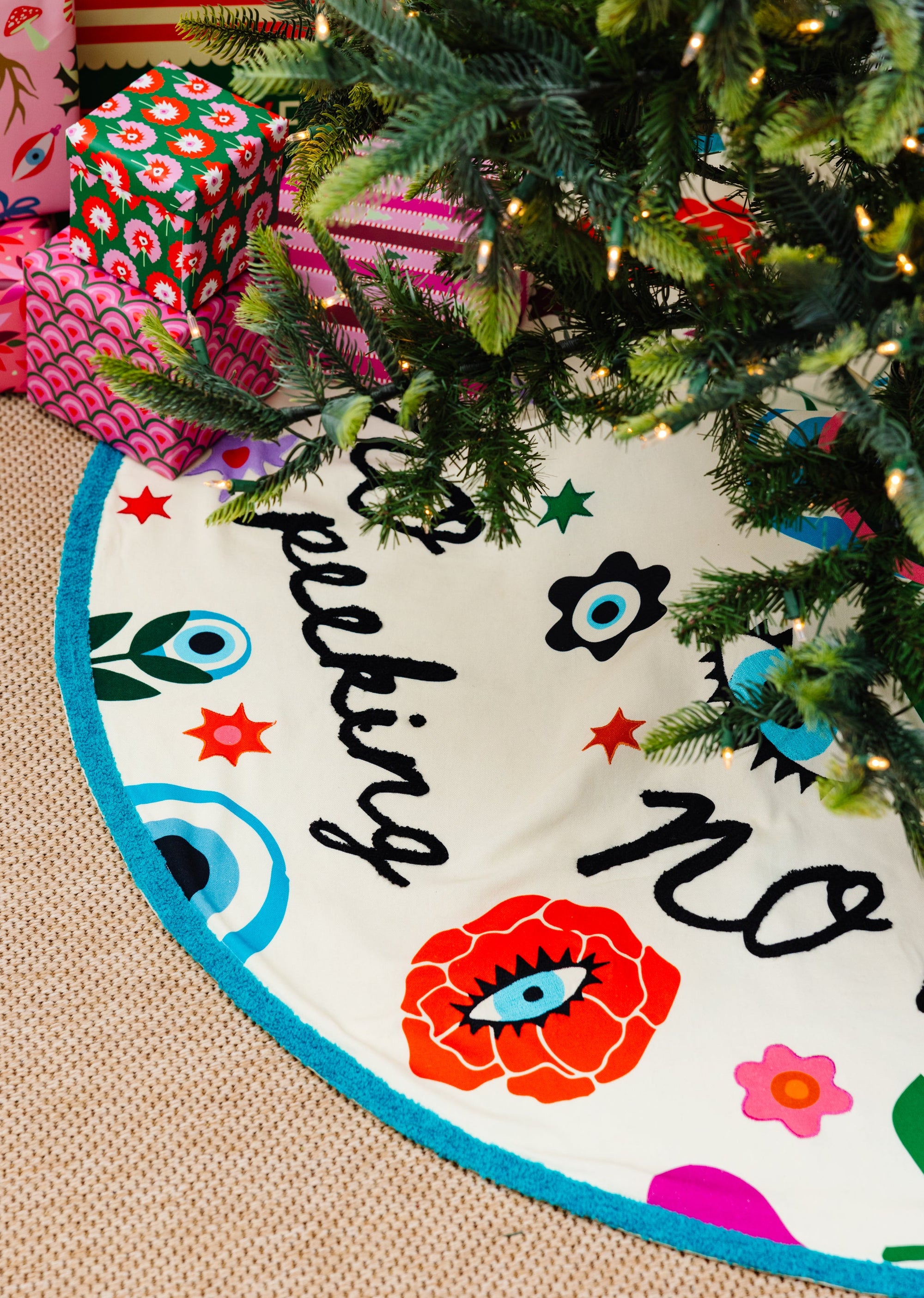 No Peeking Tree Skirt