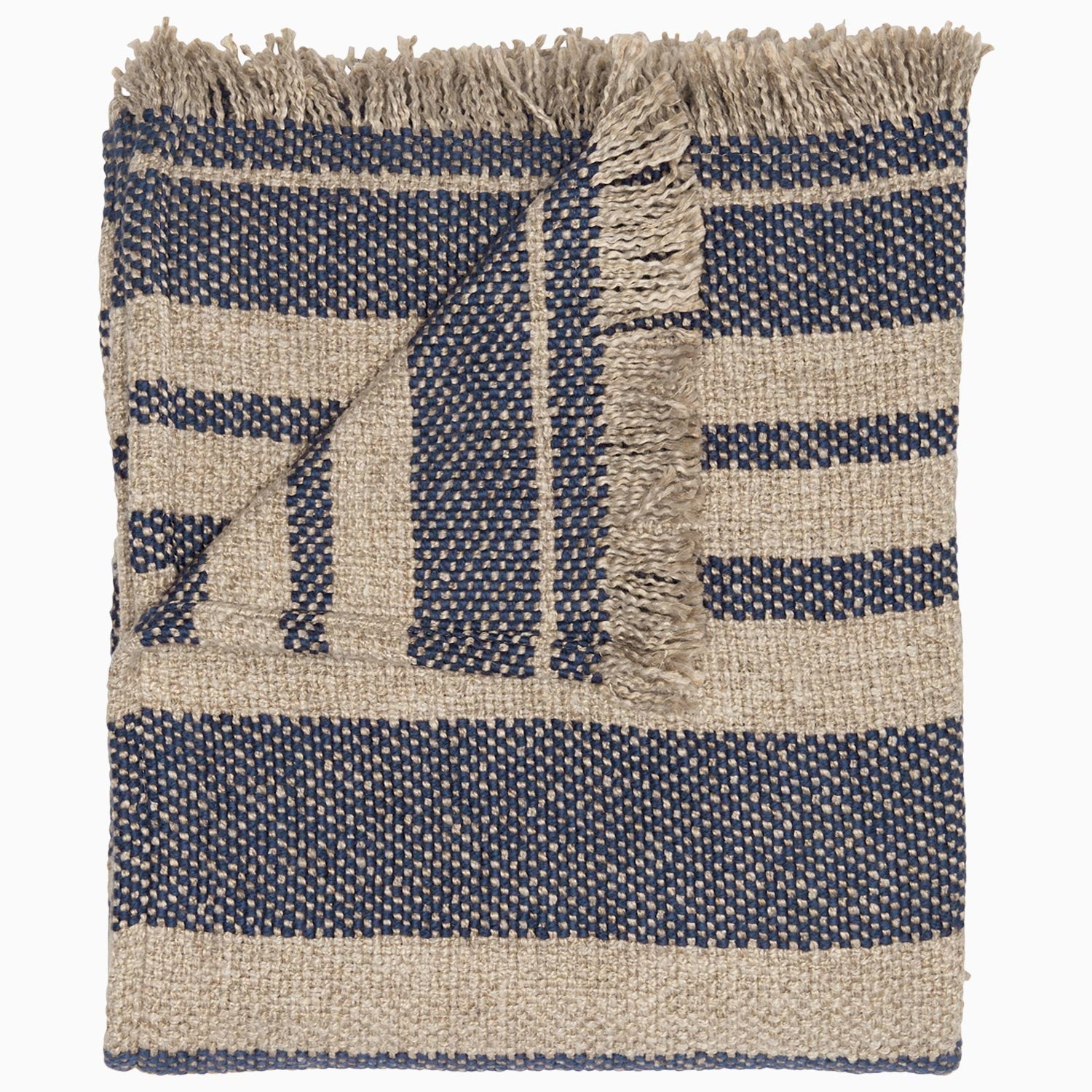 John Robshaw Ekram Indigo Throw