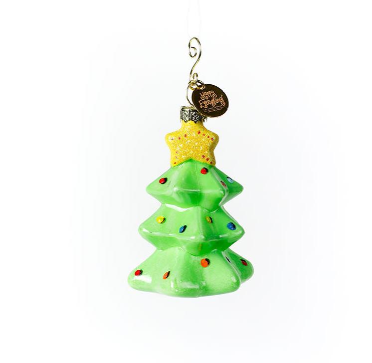 Christmas Tree Glass Ornament