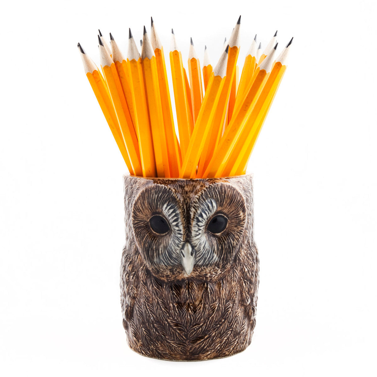 Quail Ceramics Tawny Owl Pencil Pot