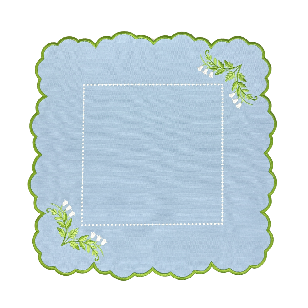 Tilly Lily of the Valley Napkins, Set of 4