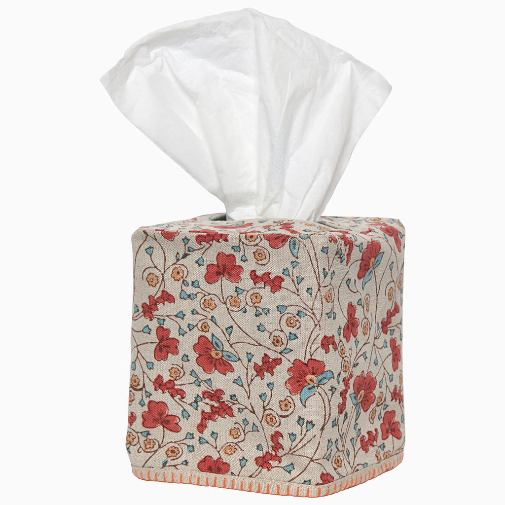 John Robshaw Trisha Sand Tissue Box Cover