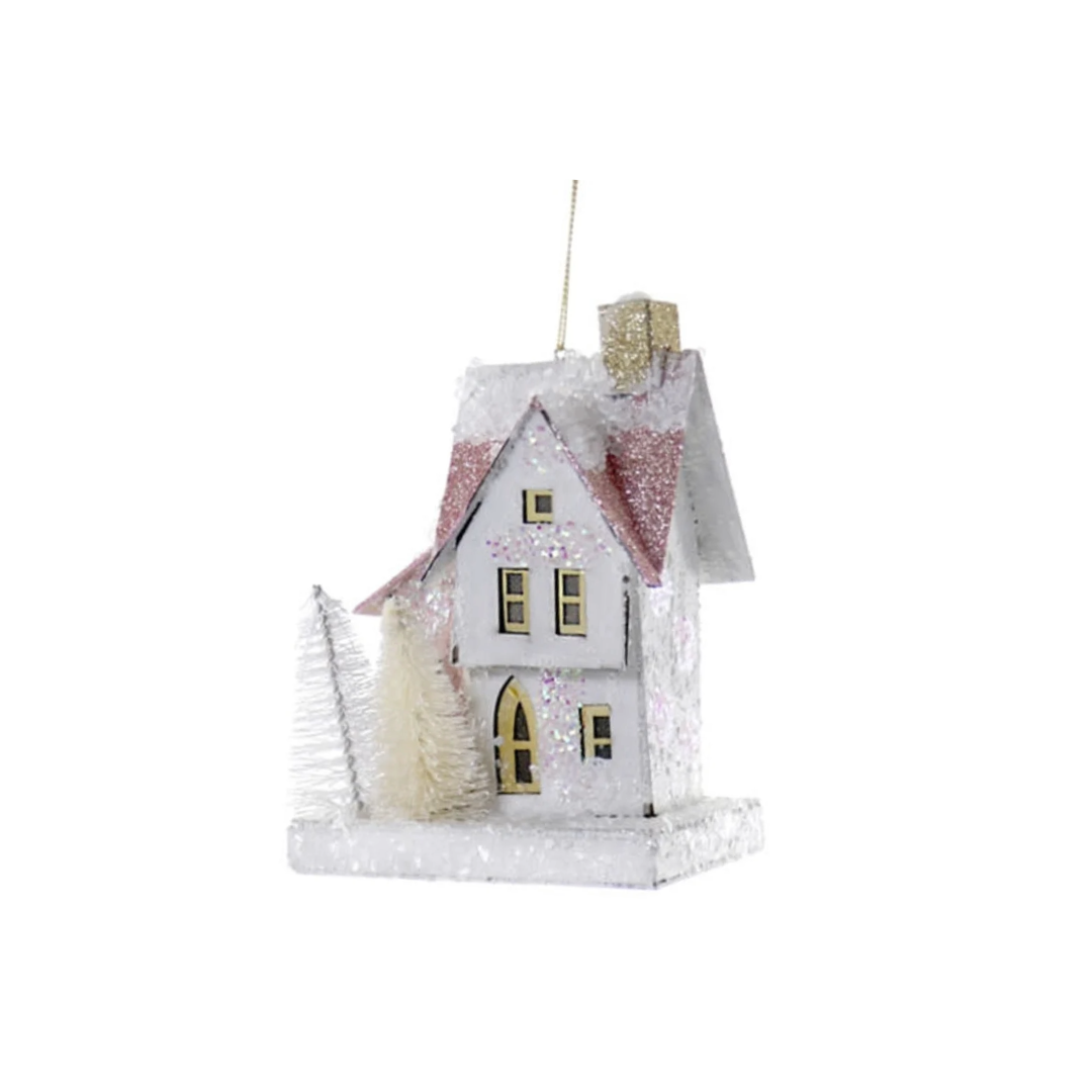 Sparkle House Ornament