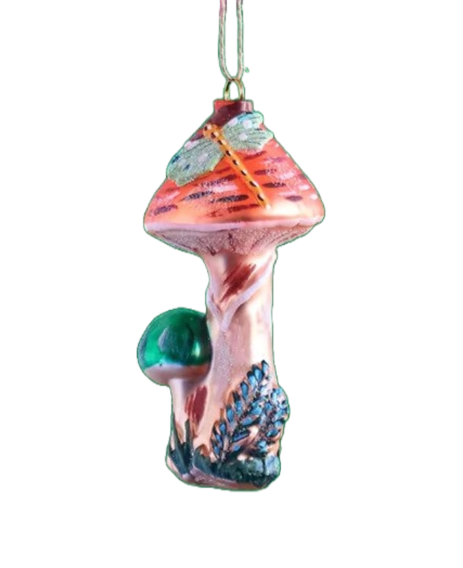 Whimsical Mushroom Ornament