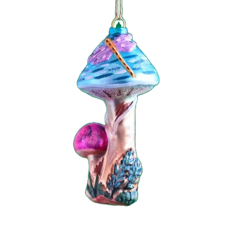 Whimsical Mushroom Ornament