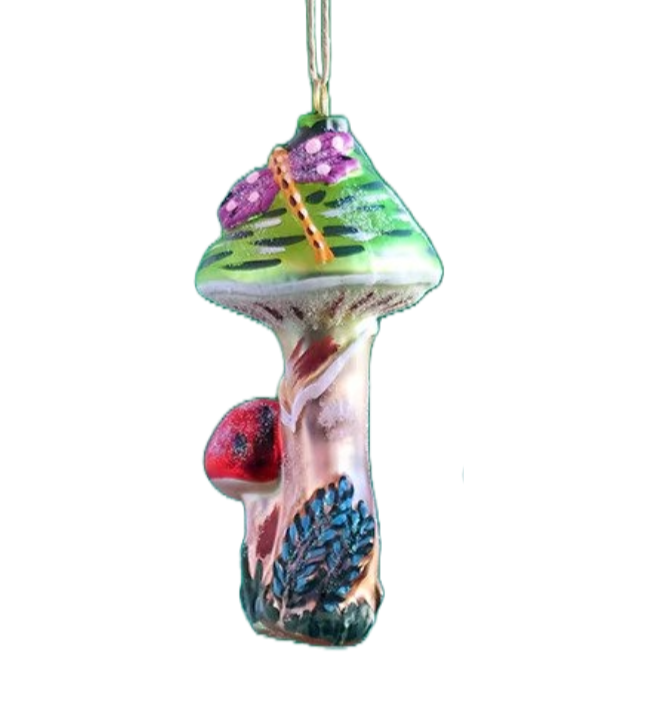 Whimsical Mushroom Ornament