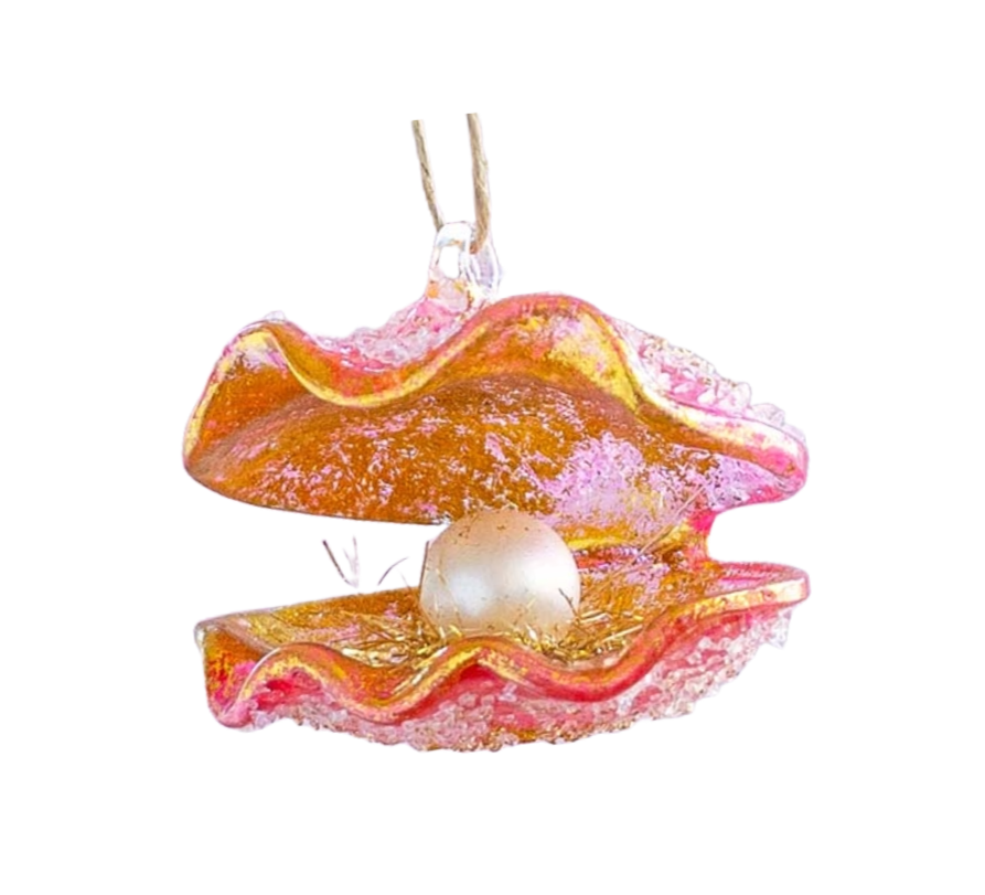 Carlene Clam Ornament