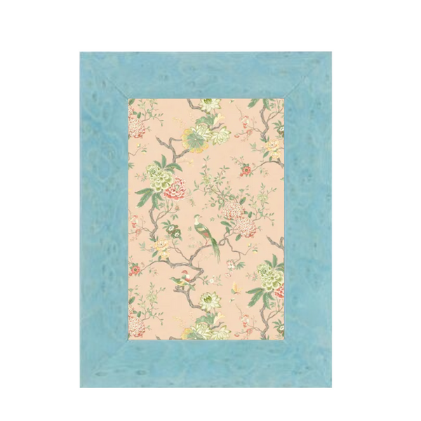 Italian Wood Gloss Frame, Sky, Multi Sizes - Hunt and Bloom