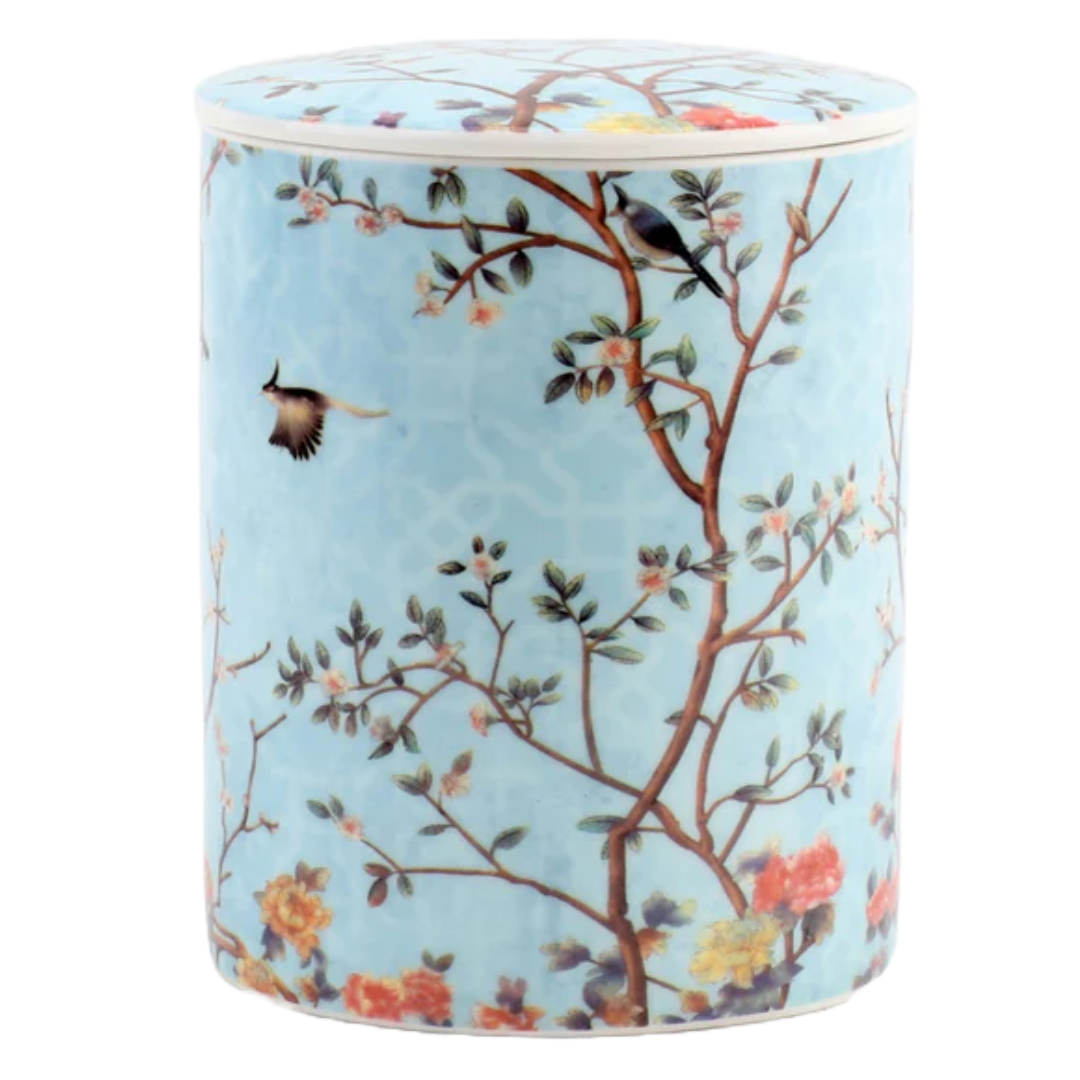 Chinoiserie Lidded Candle