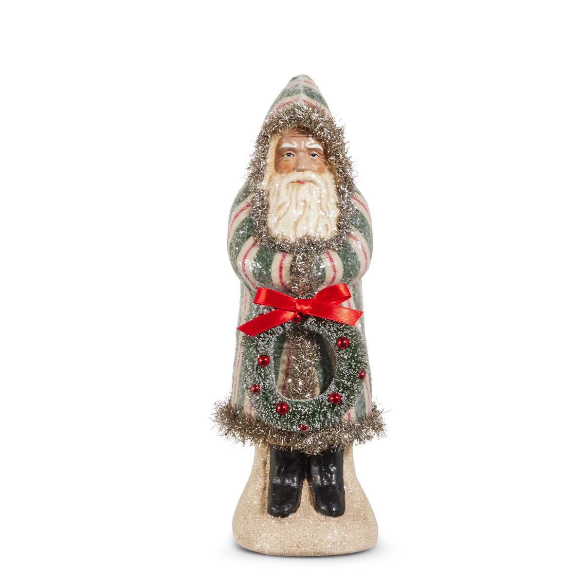 Jolly Stripes Santa, Green