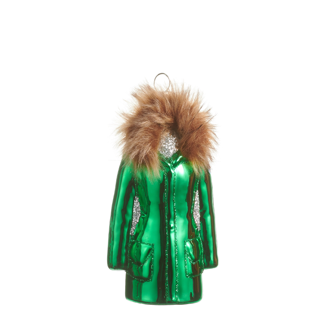 Apres Ski Jacket Ornament, Green