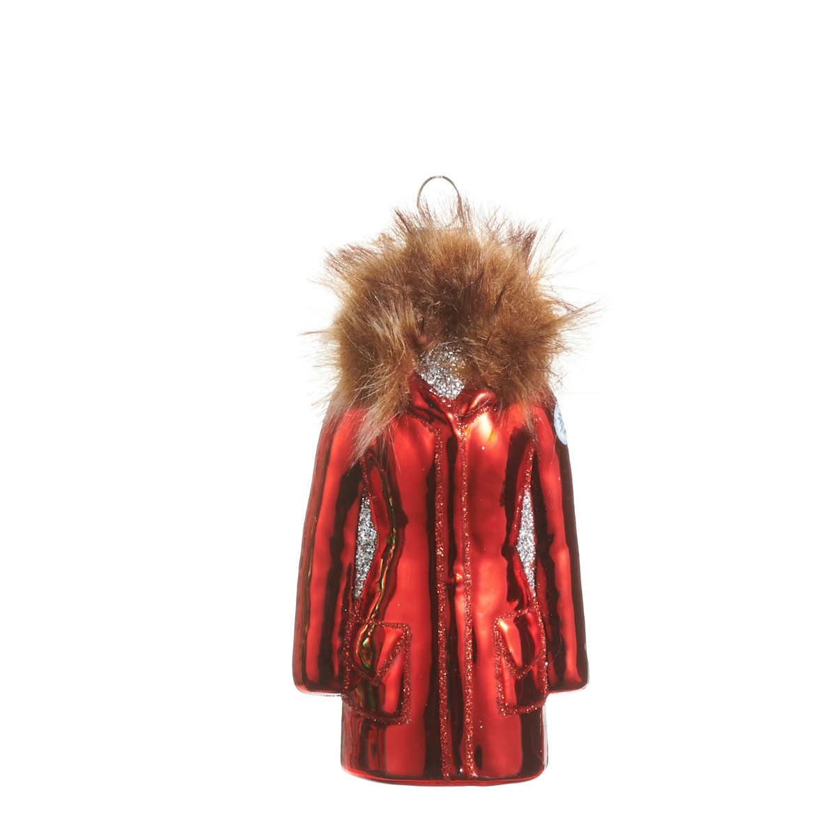 Apres Ski Jacket Ornament, Red