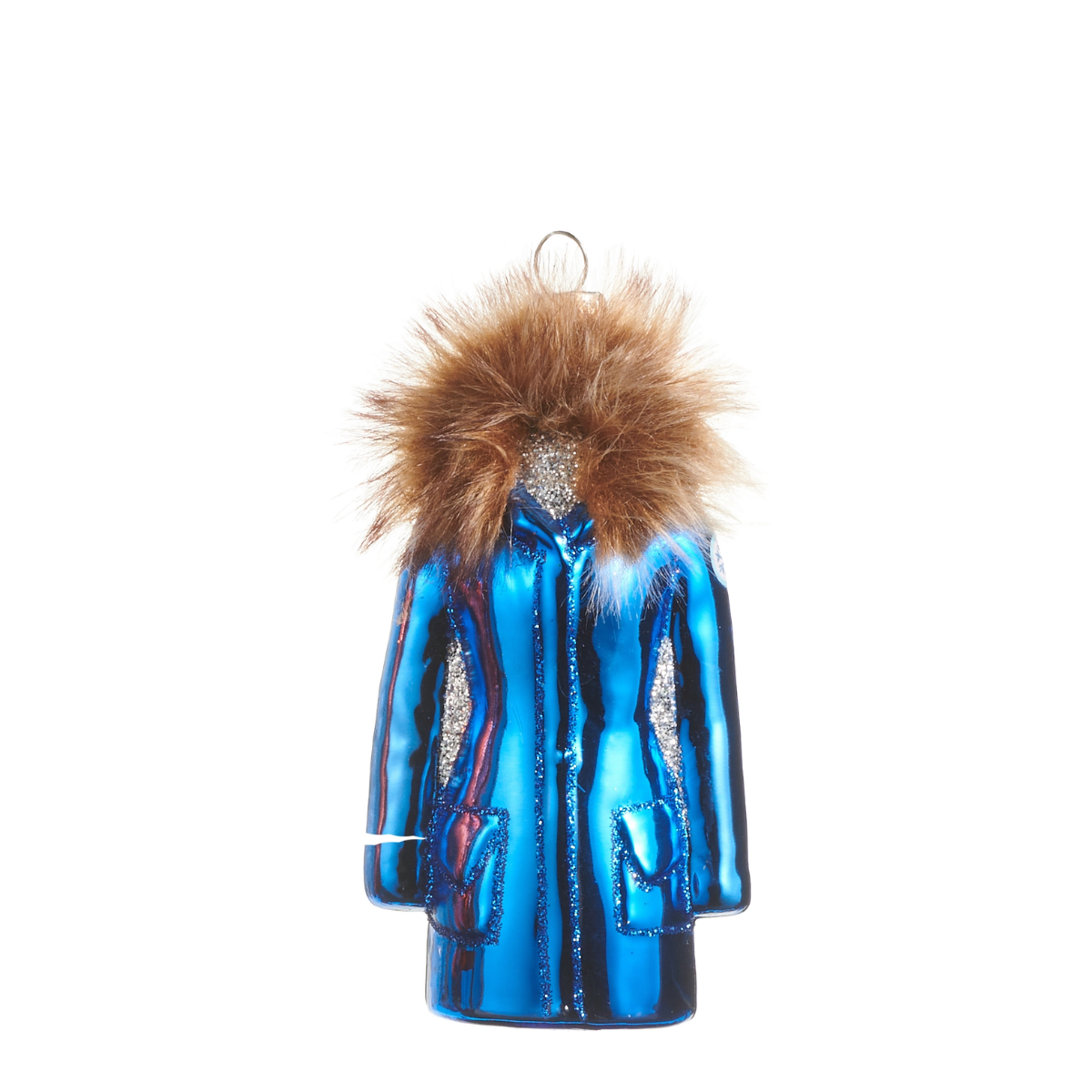 Apres Ski Jacket Ornament, Blue