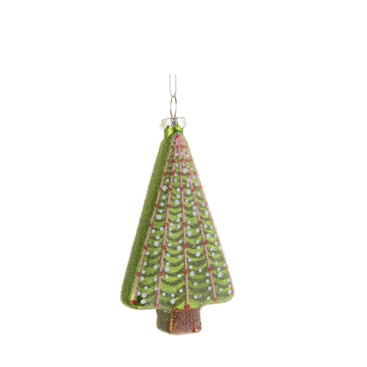 Trim Tree Cookie Ornament, Dark Green