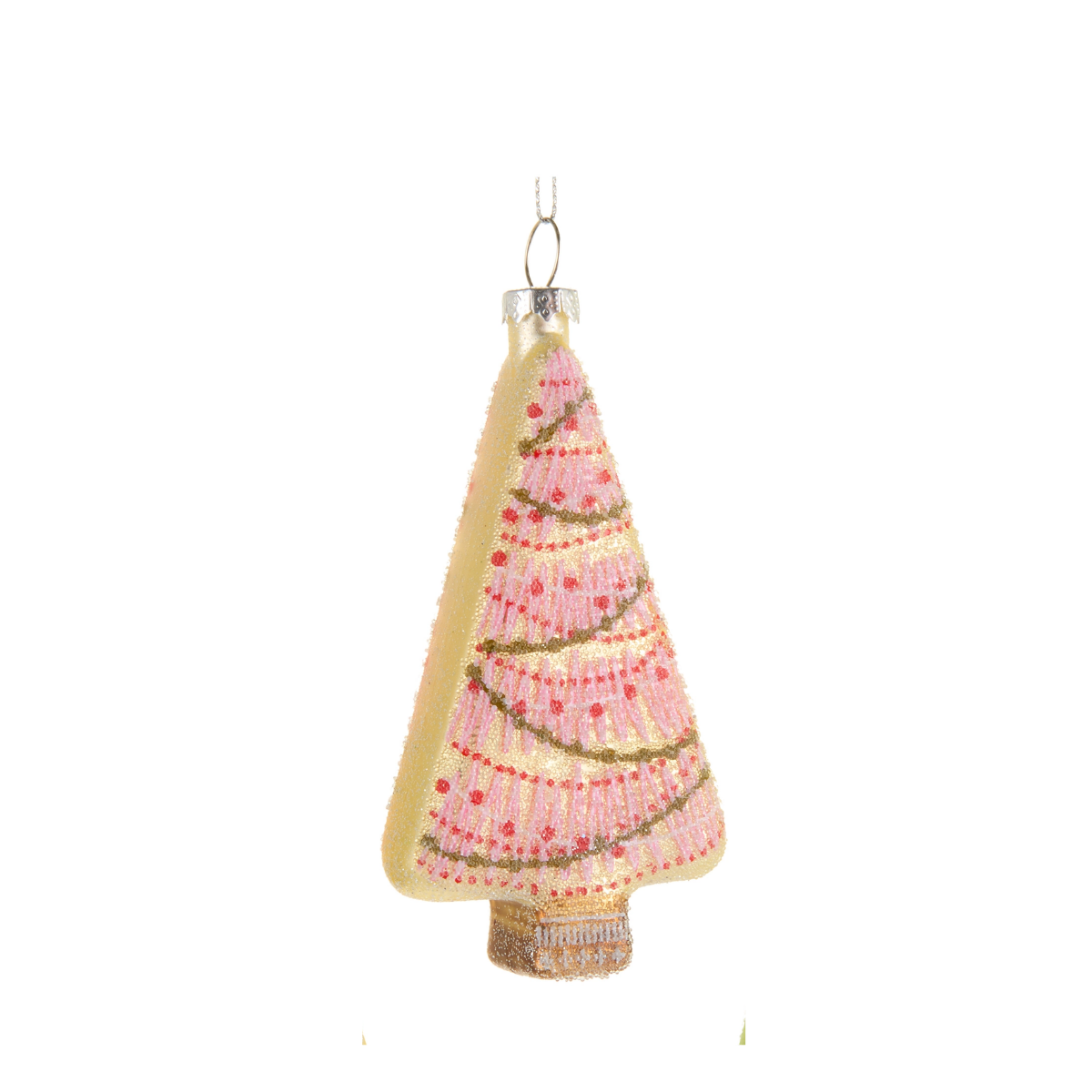 Trim Tree Cookie Ornament, Pink