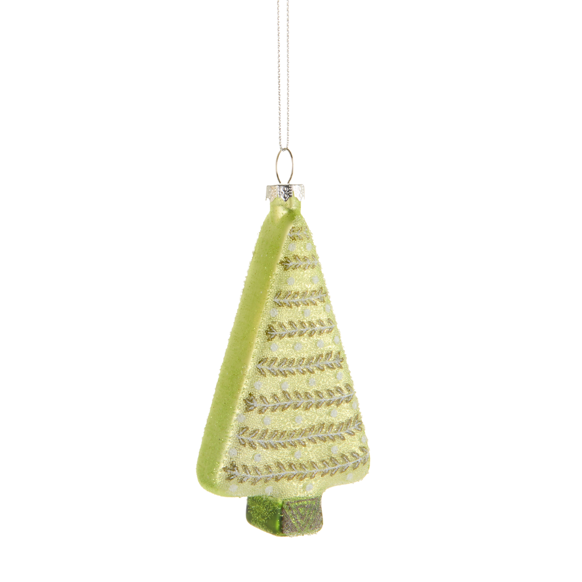 Trim Tree Cookie Ornament, Light Green