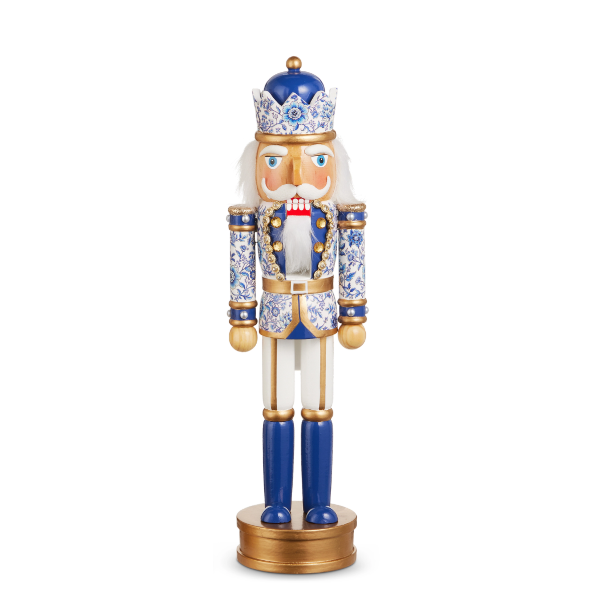 Buxley Nutcracker, Round Blue Hat