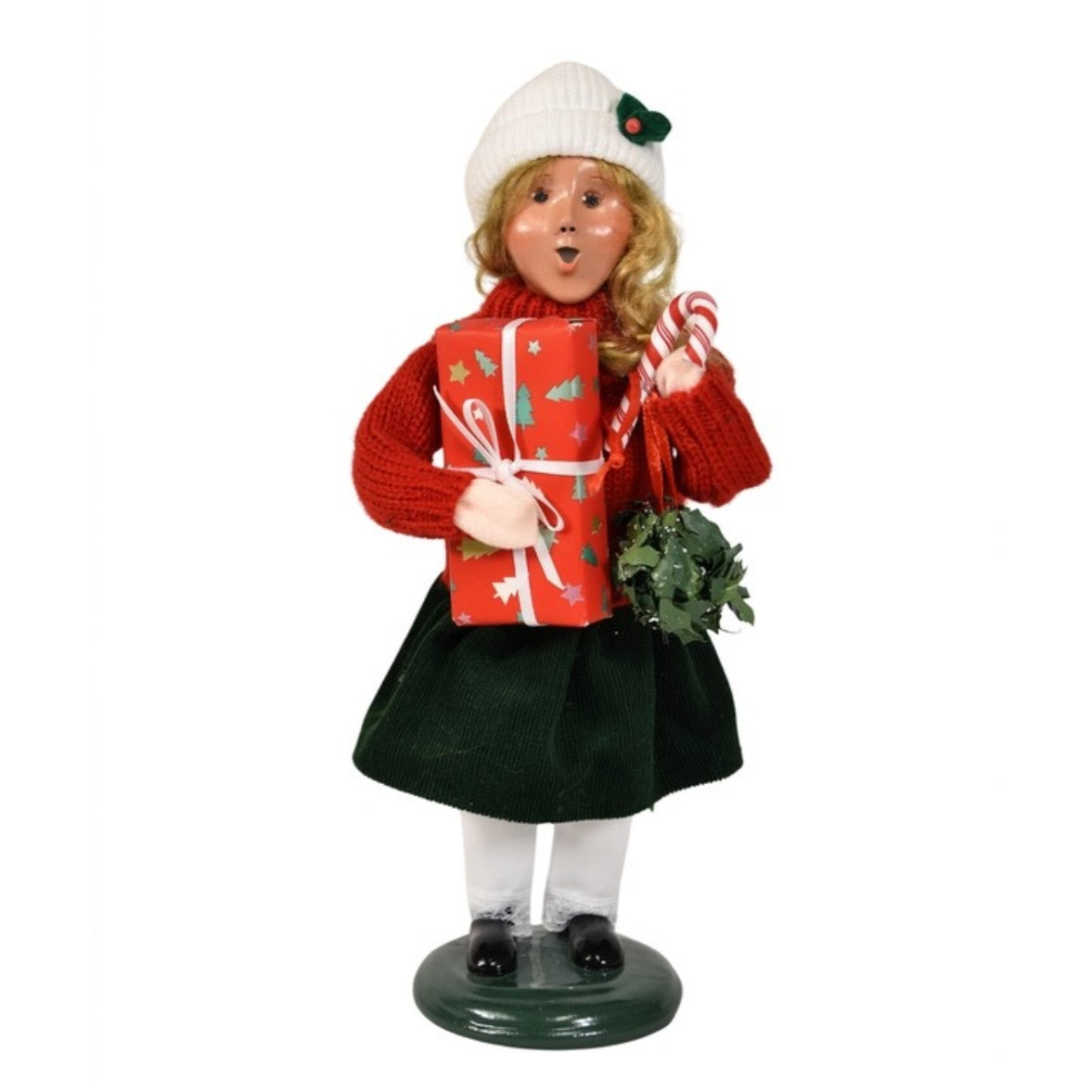 Byers Choice Shopping Family Girl