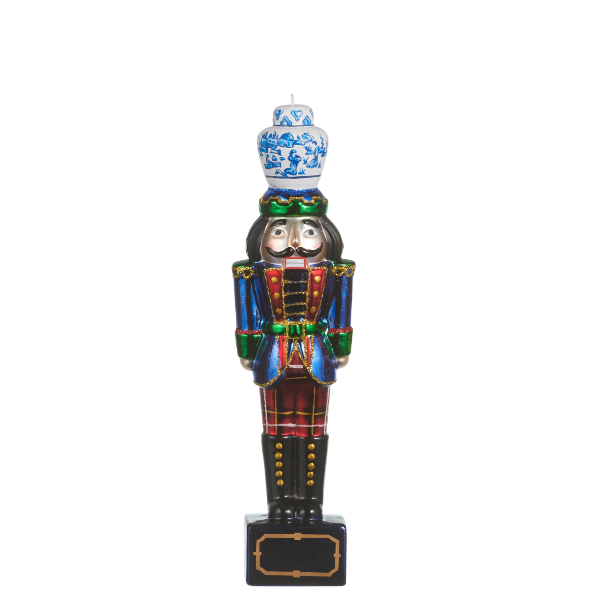 Plaid Nutcracker Ornament, Plaid Pants