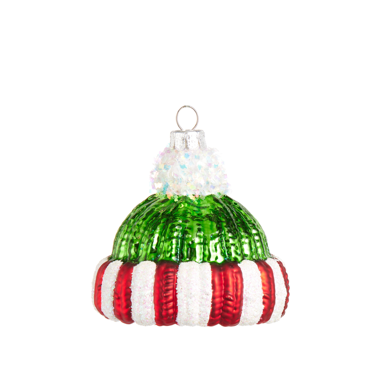 Apres Ski Cap Ornament, Green