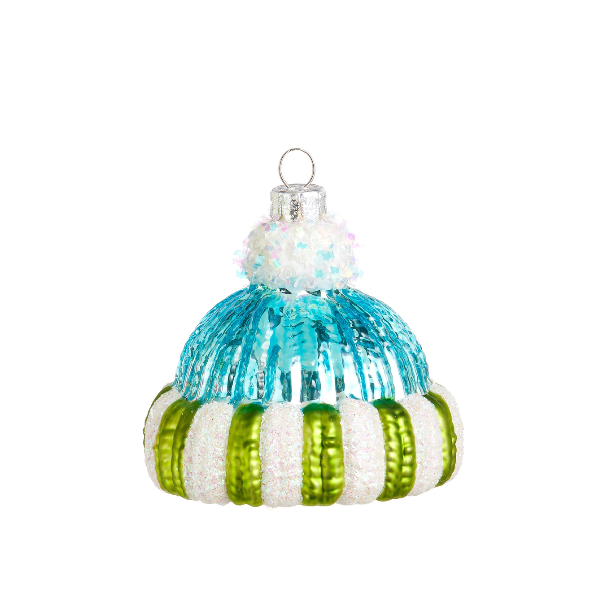 Apres Ski Cap Ornament, Blue