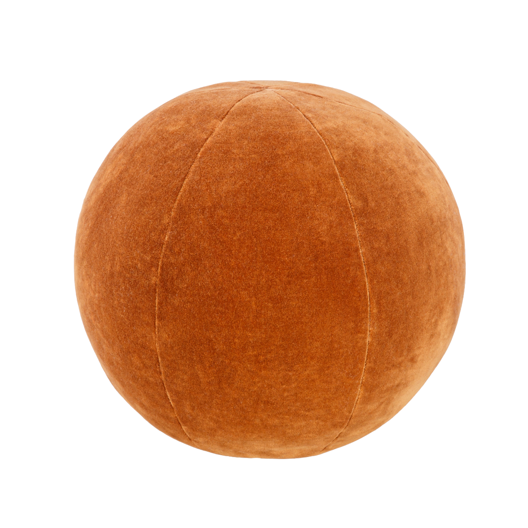 Lafayette Sphere Pillow, Saffron