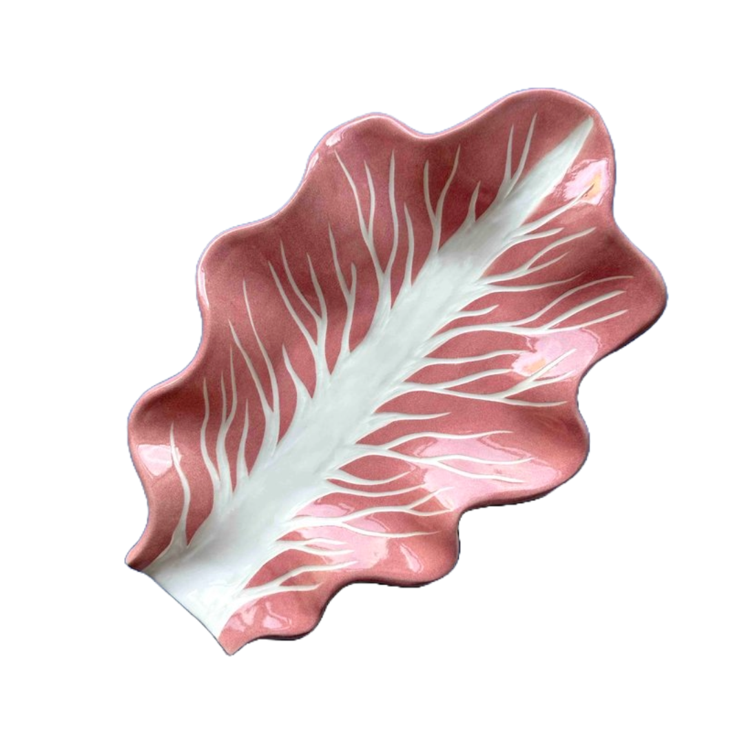 Minnie-Mae Giant Radicchio Serving Dish, Pink