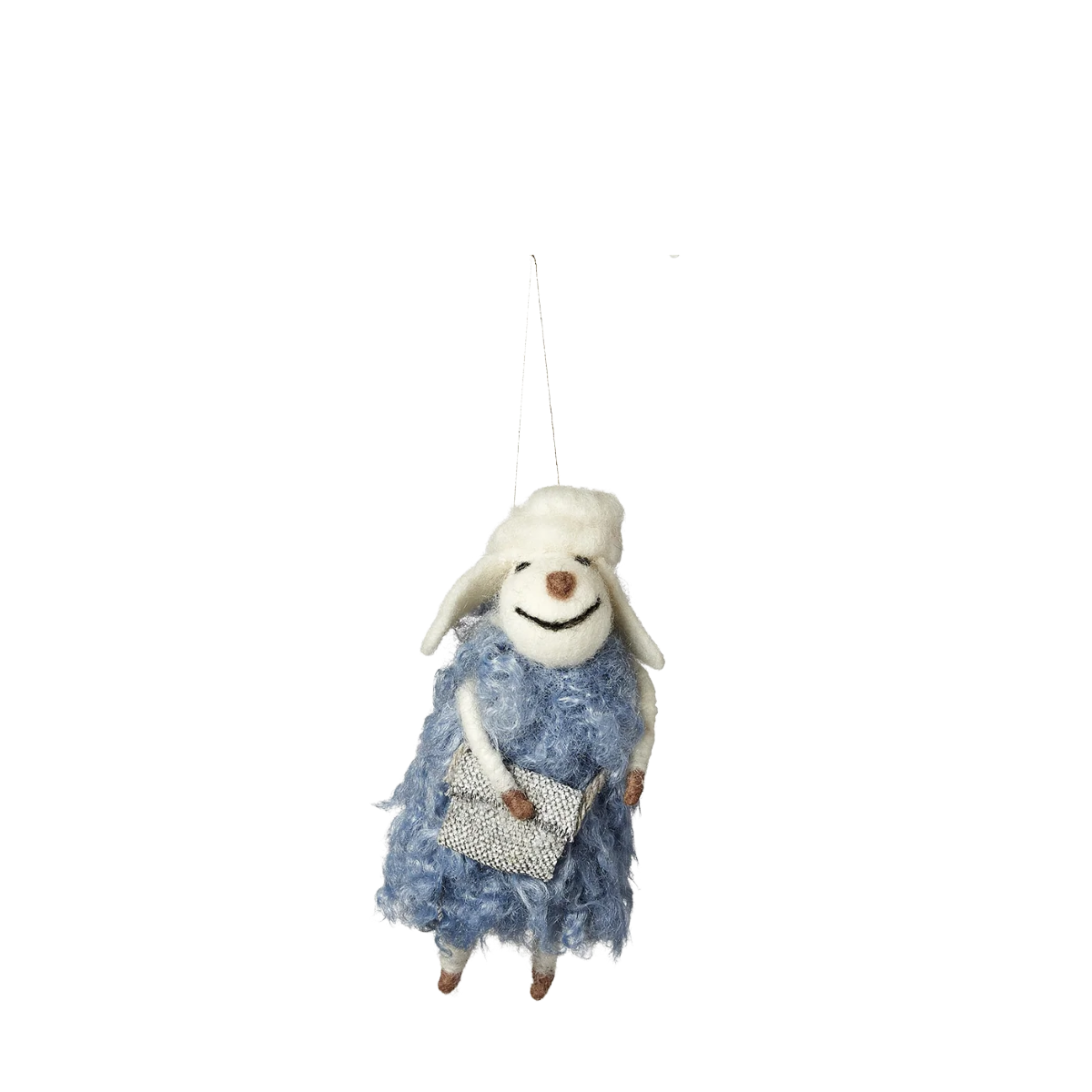 Darling Sheep Felt Ornament