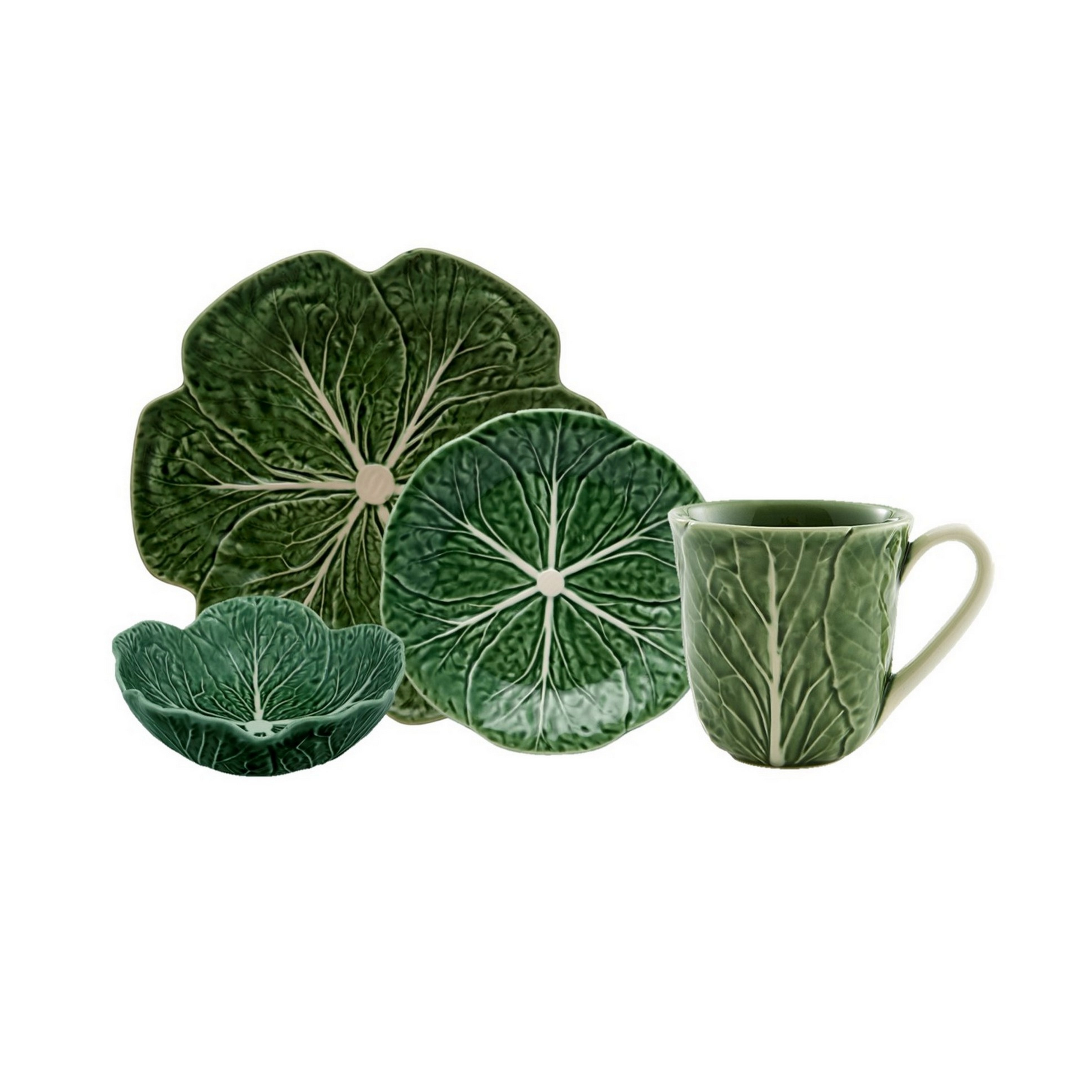 Cabbage 16 Piece Set, Green