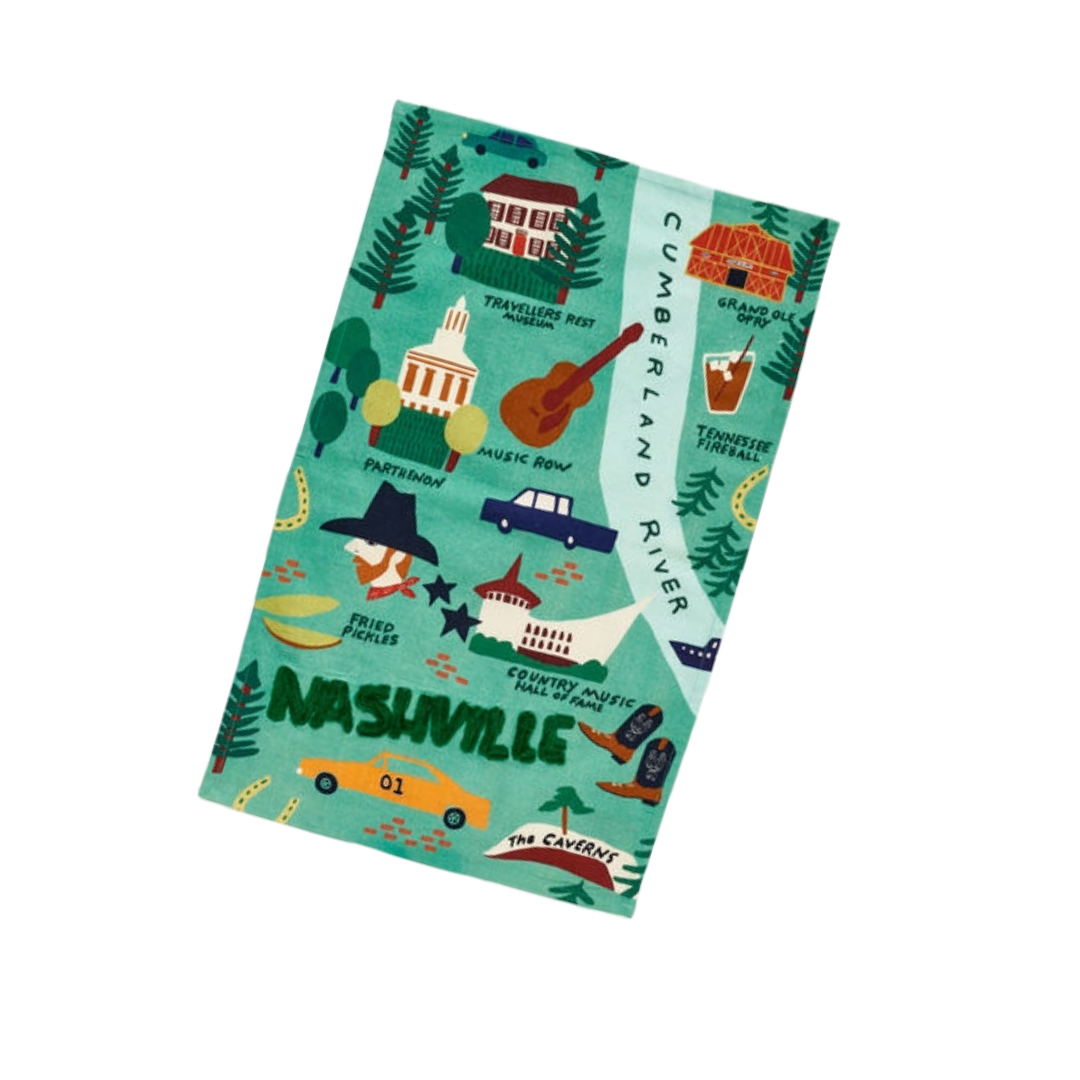 Nashville Tea Towel