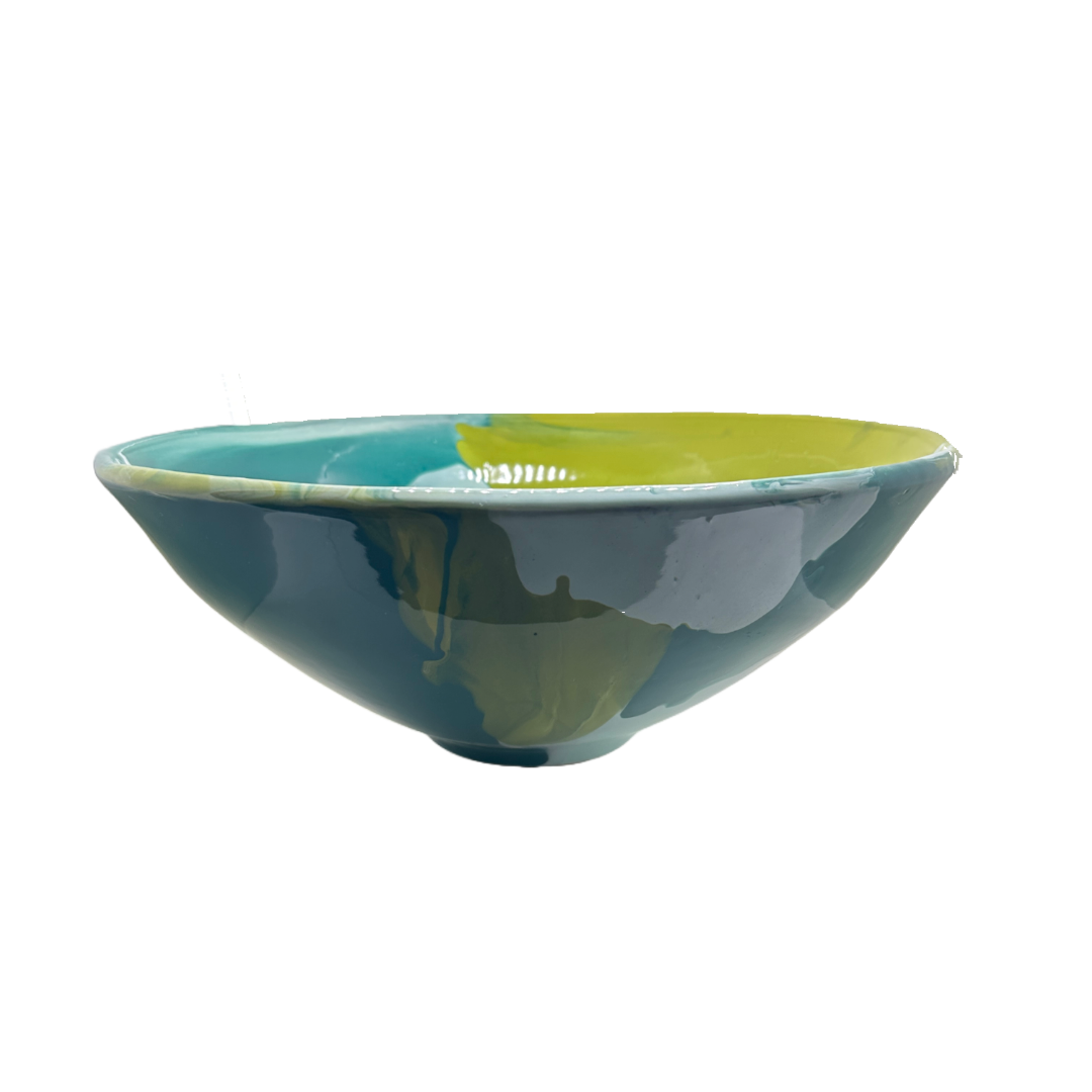 Paul Schneider Bowl, Geode Greens