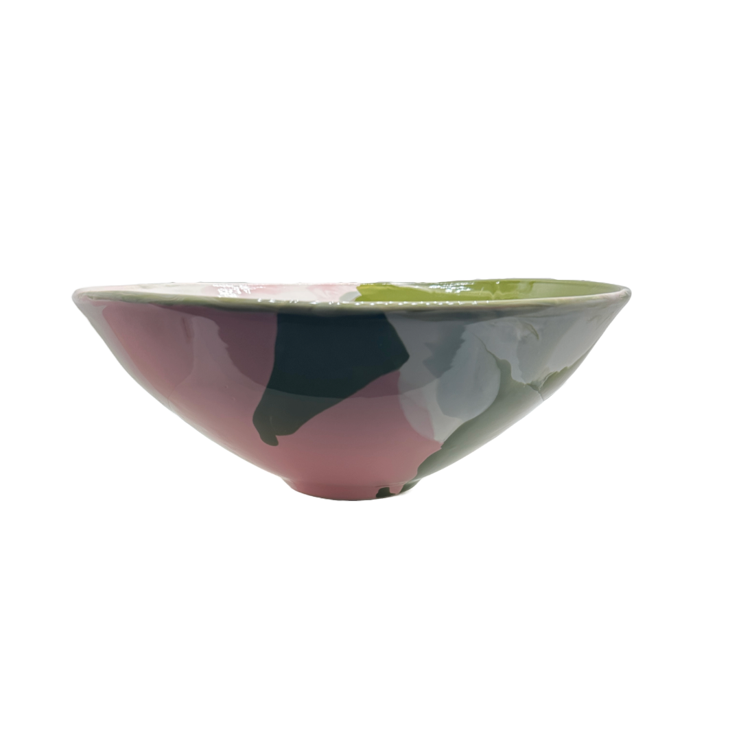 Paul Schneider Bowl, Geode Pink/Green